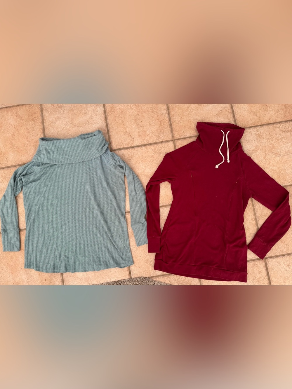 Lot Bundle Of 2 Maternity Sweaters Long Sleeves Size Medium Jessica Simpson